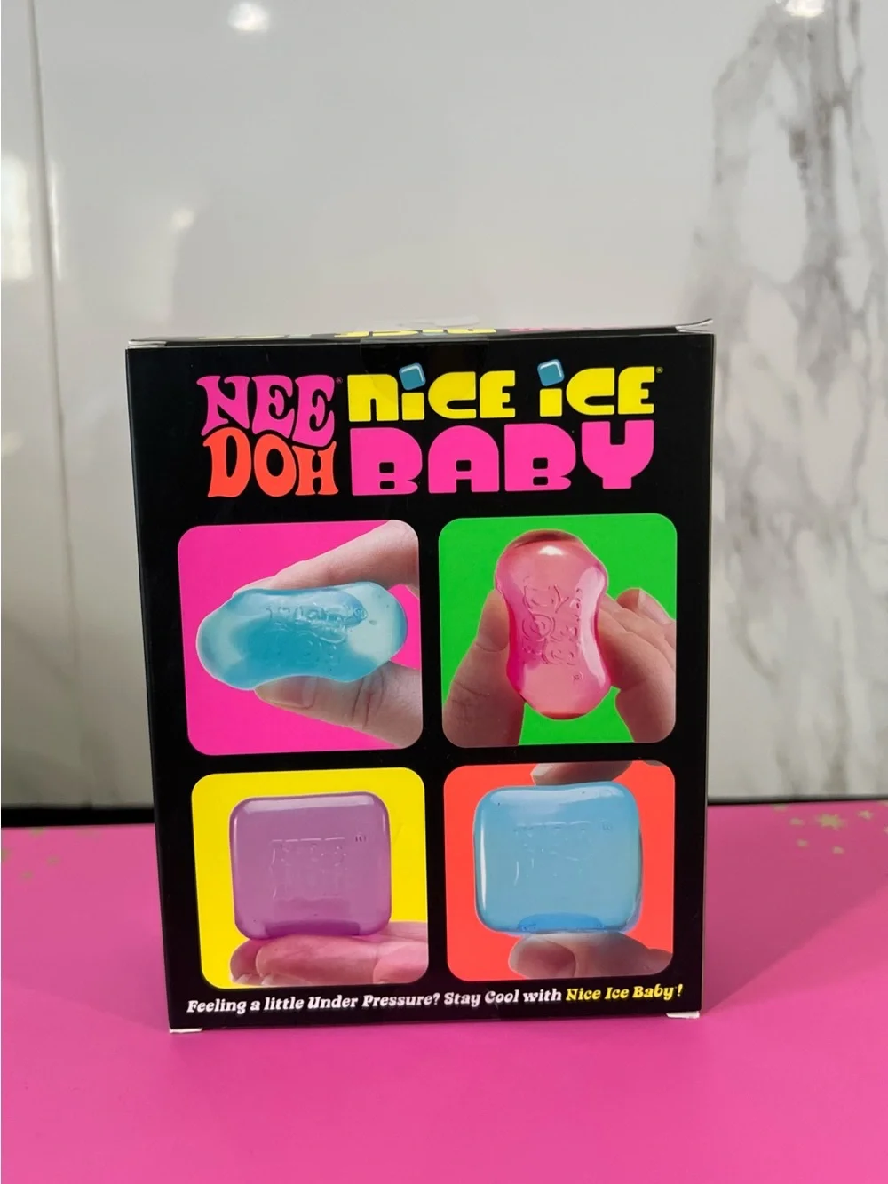 NeeDoh Nice Ice Baby 4pk NWT - Pink, Blue, Purple